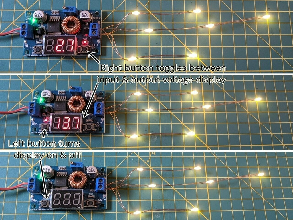 Adjustable DC-DC Voltage Regulator / LED Driver