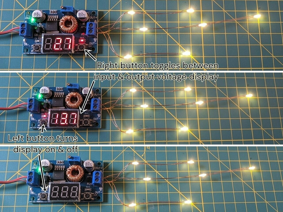 Adjustable DC-DC Voltage Regulator / LED Driver