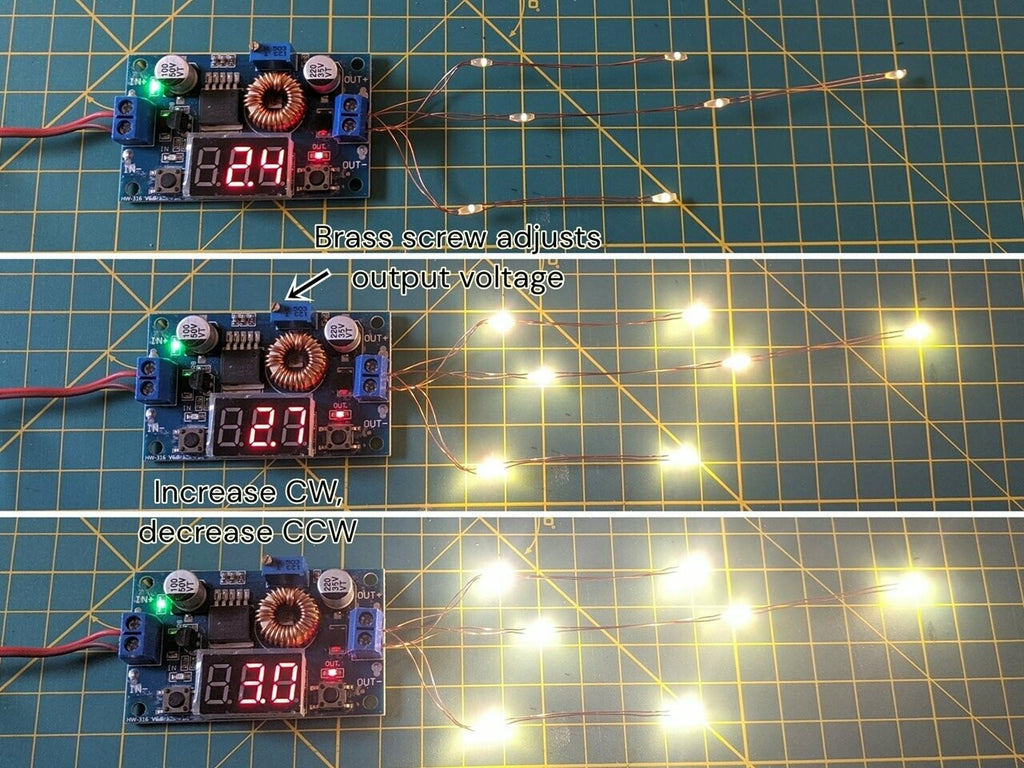 Adjustable DC-DC Voltage Regulator / LED Driver