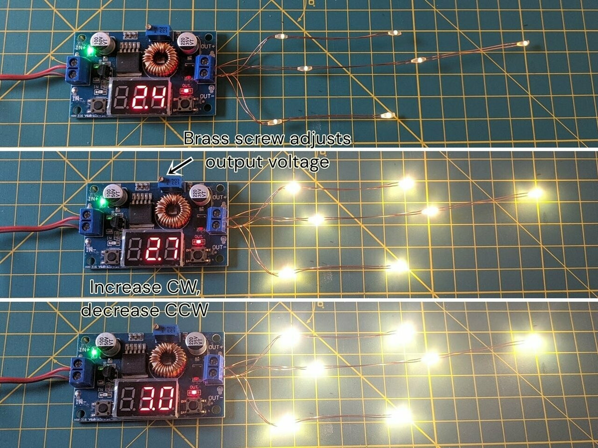 Adjustable DC-DC Voltage Regulator / LED Driver