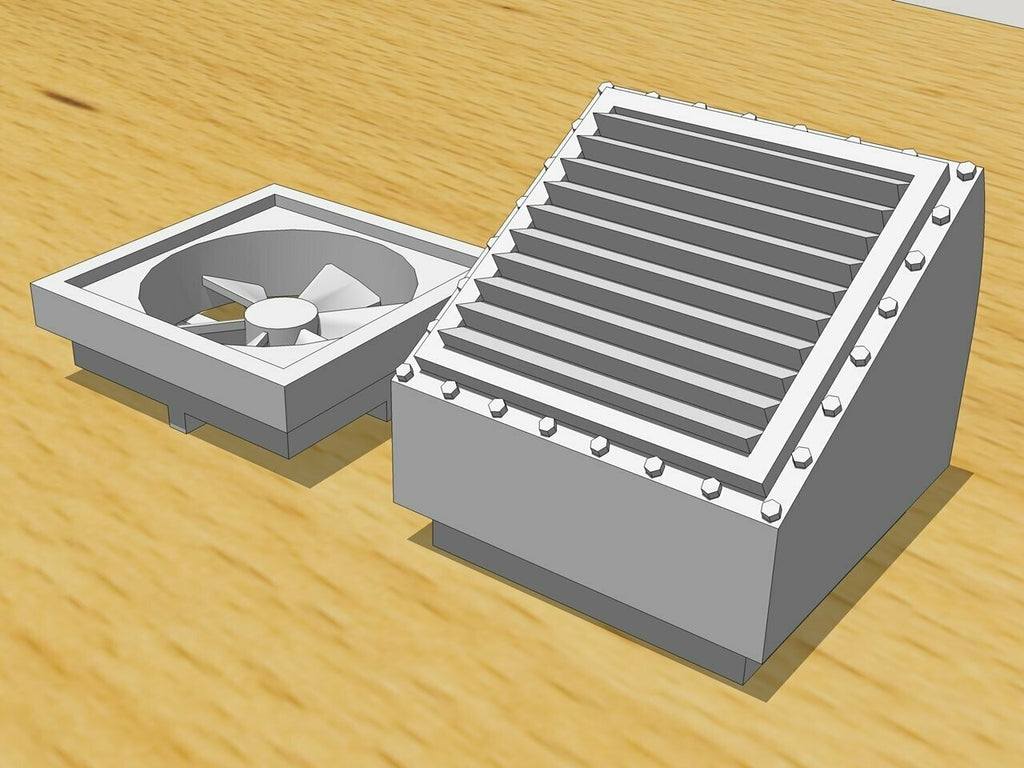 Industrial Extraction Vents x2