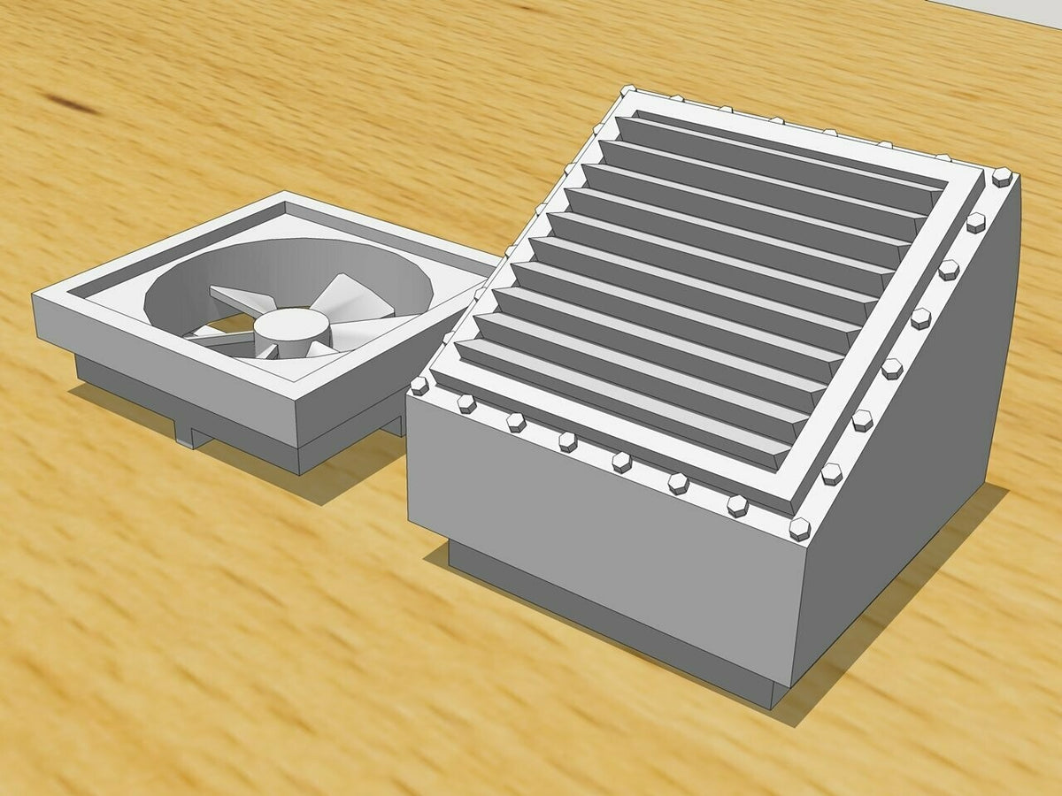 Industrial Extraction Vents x2