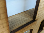7mm Canal Warehouse End 1 - Brick (Cut to Order)