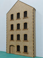 7mm Canal Warehouse End 2 - Brick (Cut to Order)