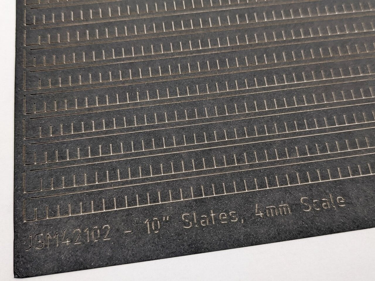 4mm Scale Roof Slate Selection Pack (6x A4 sheets)