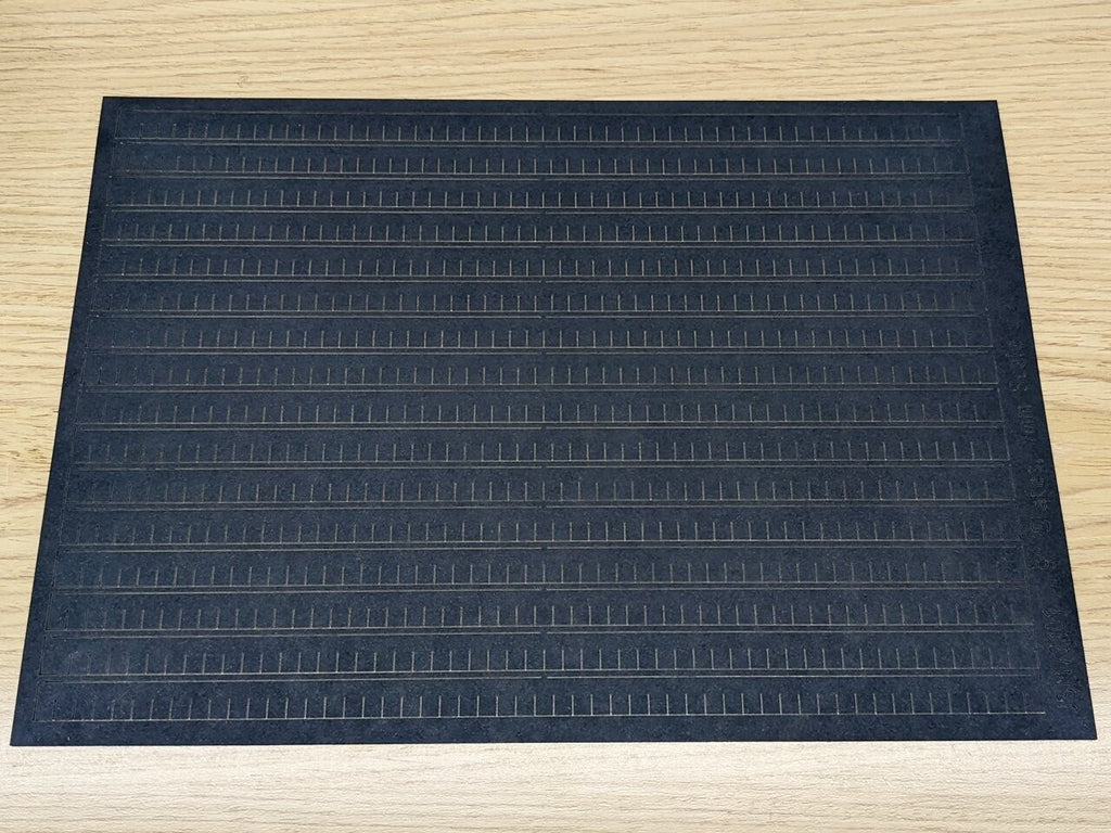 7mm Scale 9" Wide Slate Strips (4x A4 sheets)