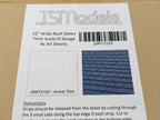 7mm Scale 10" Wide Slate Strips (4x A4 sheets)