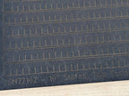 7mm Scale 10" Wide Slate Strips (4x A4 sheets)