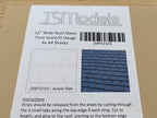 7mm Scale 12" Wide Slate Strips (4x A4 sheets)