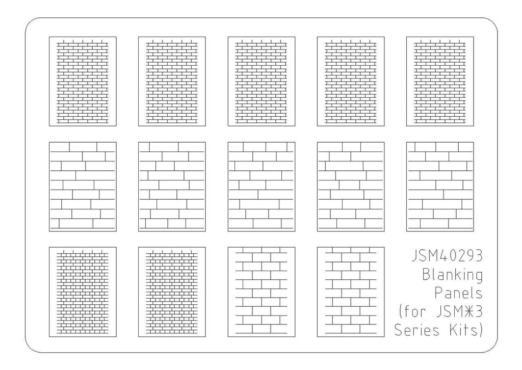 Window Blanking Panels (JSM*3 Series Kits)