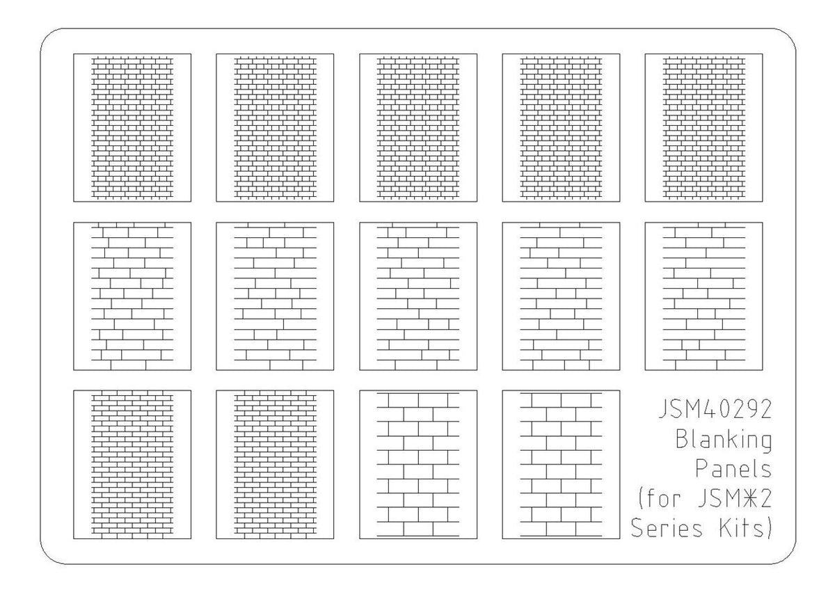 Window Blanking Panels (JSM*2 Series Kits)