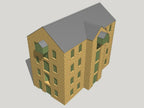 7mm Canal Warehouse - Full Building (Cut to Order)
