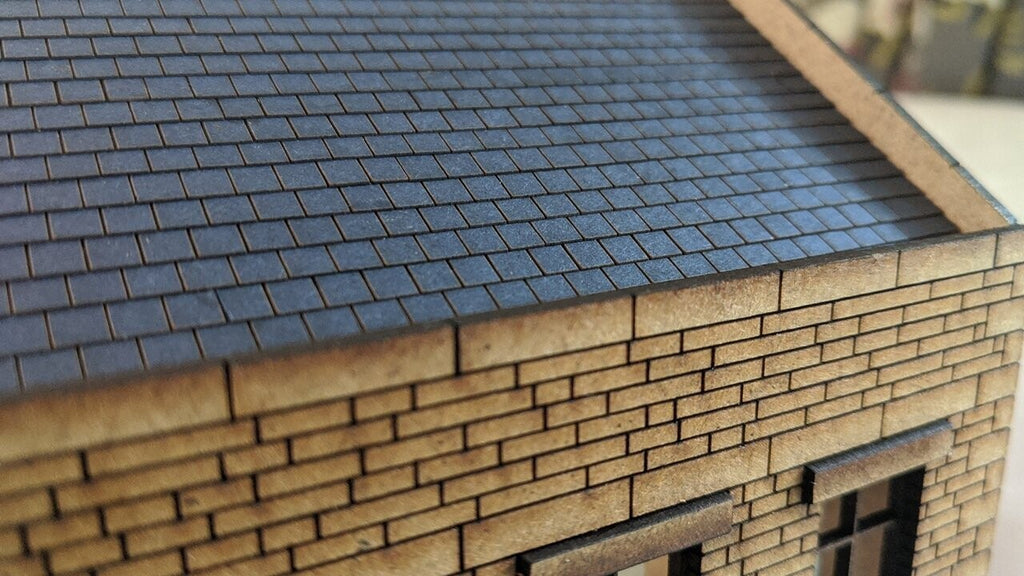 4mm Scale Roof Slate Selection Pack (6x A4 sheets)