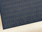 7mm Scale Roof Slate Selection Pack (6x A4 sheets)