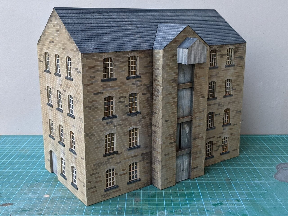 7mm Canal Warehouse - Full Building (Cut to Order)