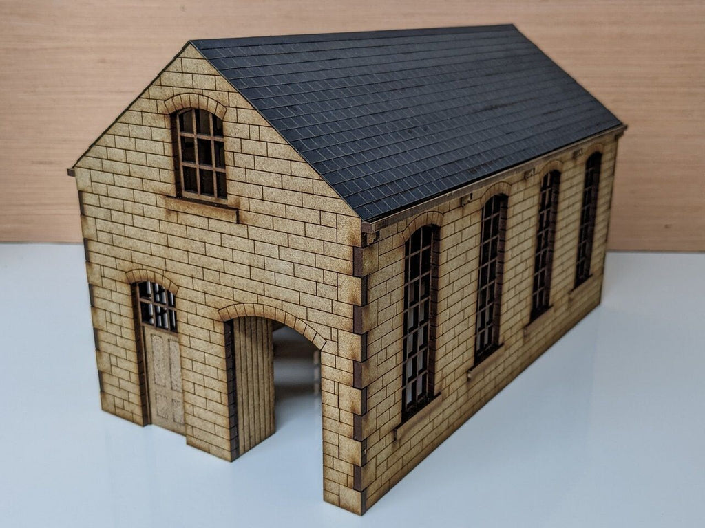 7mm Pump / Boiler House - Brick