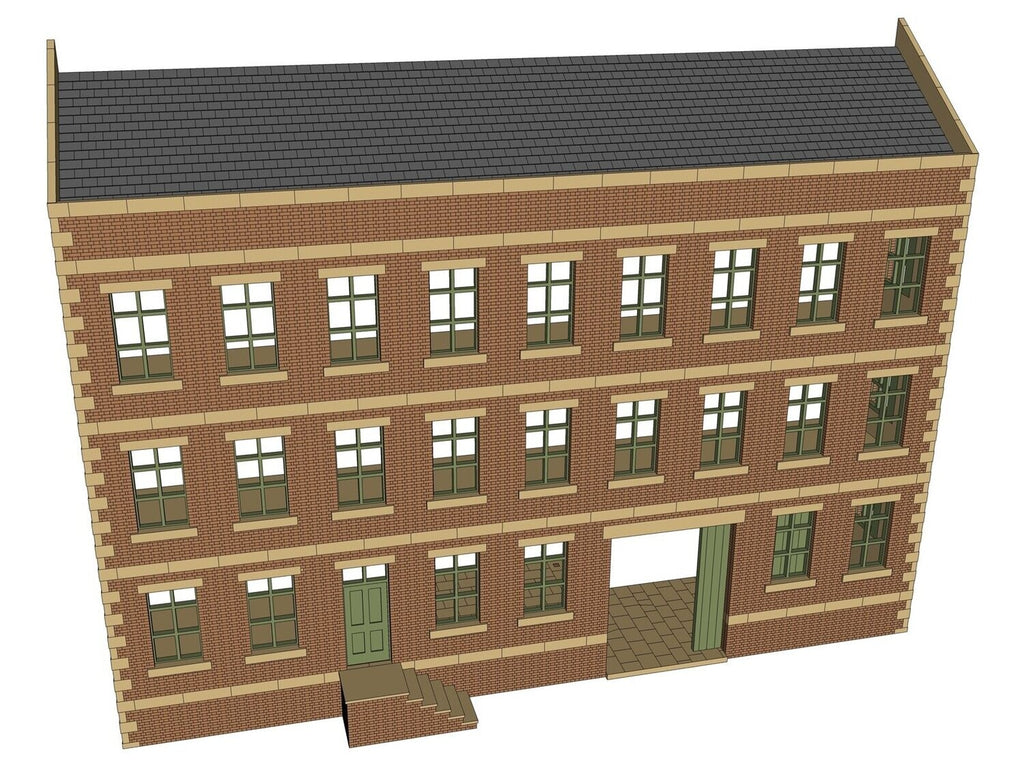 7mm Low Relief Warehouse (Brick) (Cut to Order)