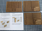 7mm Scale 6" Downspouts & Hoppers