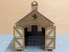 7mm Small Industrial Shed - Brick