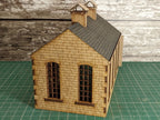 7mm Small Industrial Shed - Stone