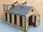 7mm Small Industrial Shed w/Tank - Stone