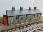Double-Length Industrial Shed - Stone