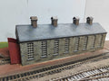 Double-Length Industrial Shed - Brick