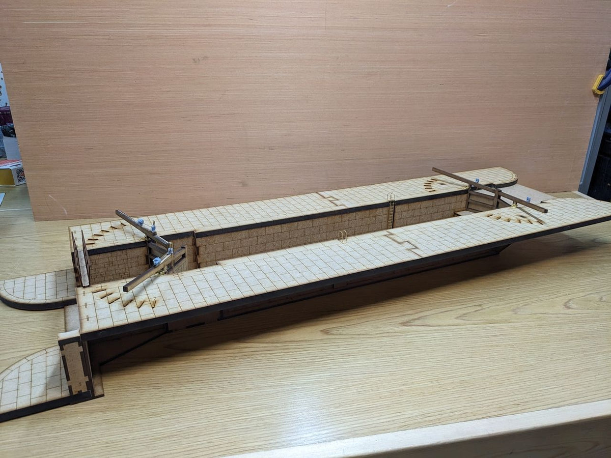 7mm Scale Canal Lock (Cut to Order)