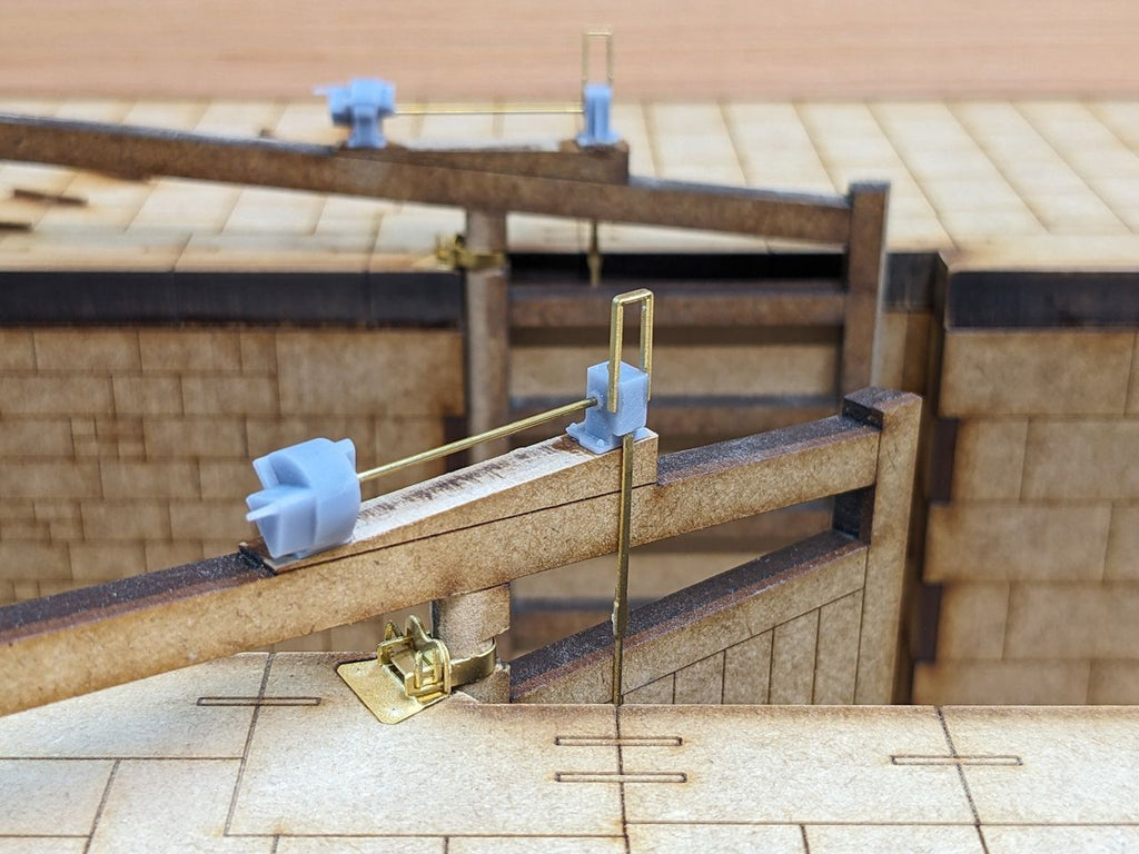 7mm Scale Canal Lock (Cut to Order)