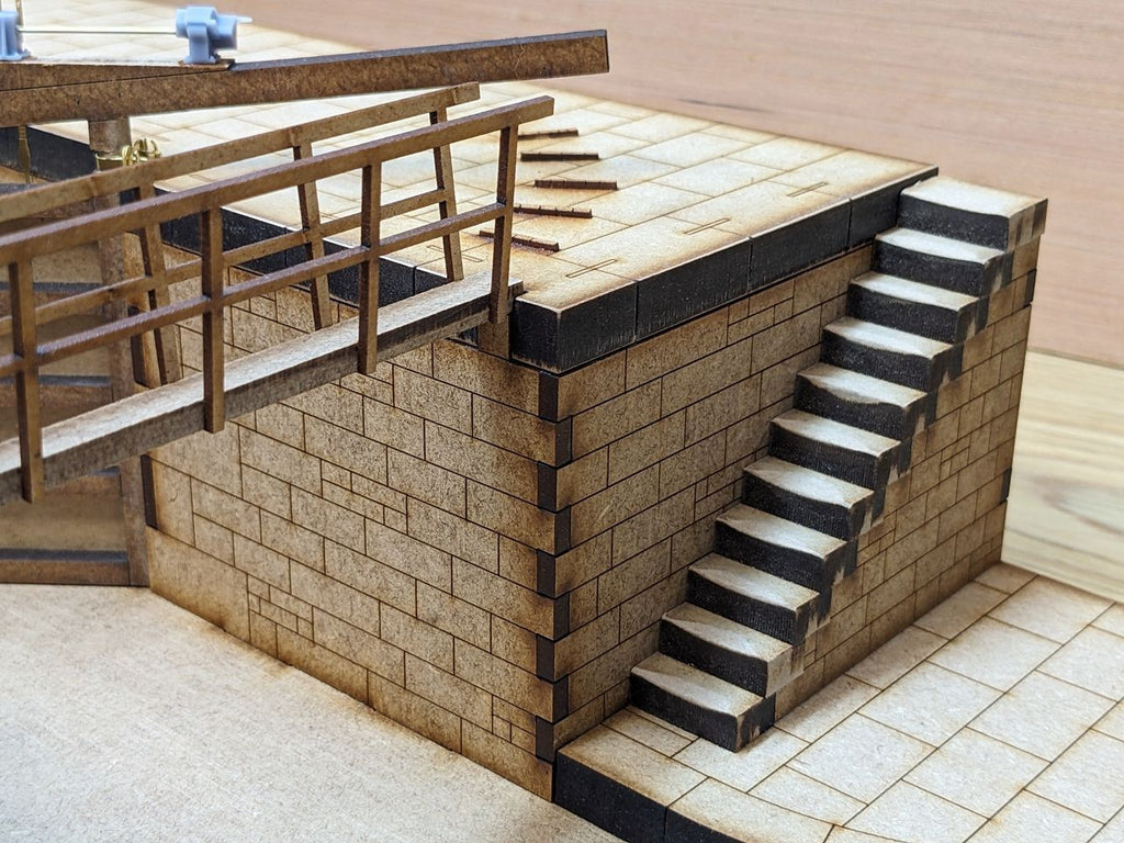 7mm Scale Canal Lock (Cut to Order)