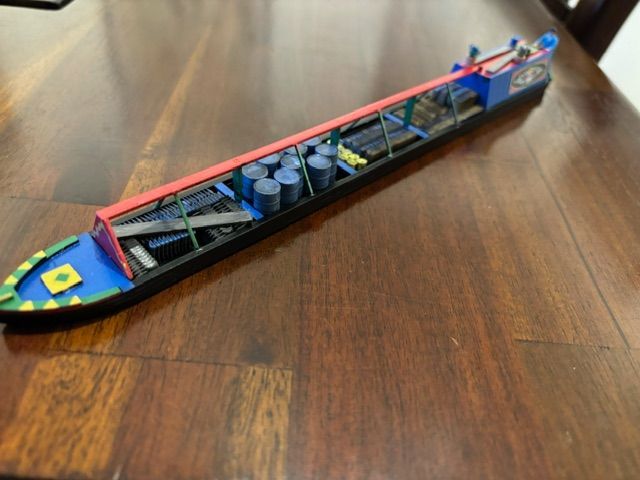 Canal Narrow Boat - 72' Coal