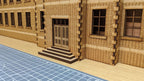 7mm Low Relief Factory Entrance (Brick) (Cut to Order)