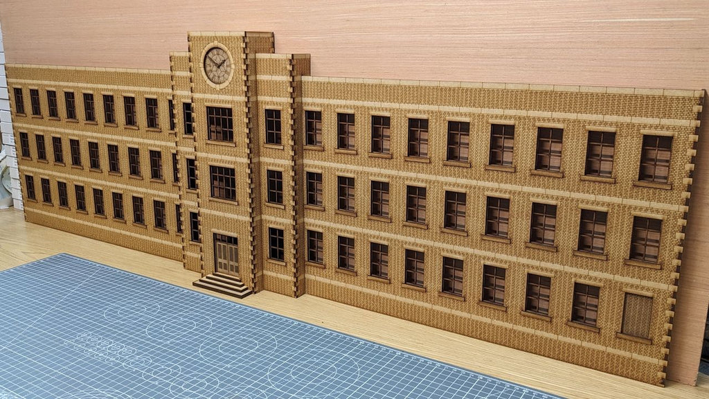 7mm Low Relief Factory Entrance (Stone) (Cut to Order)