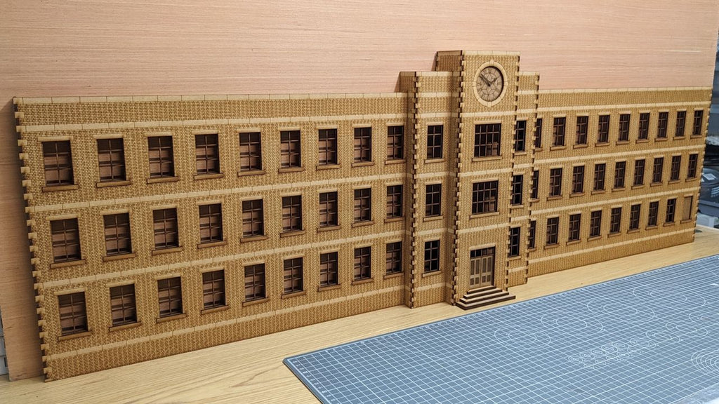 7mm Low Relief Factory Entrance (Stone) (Cut to Order)