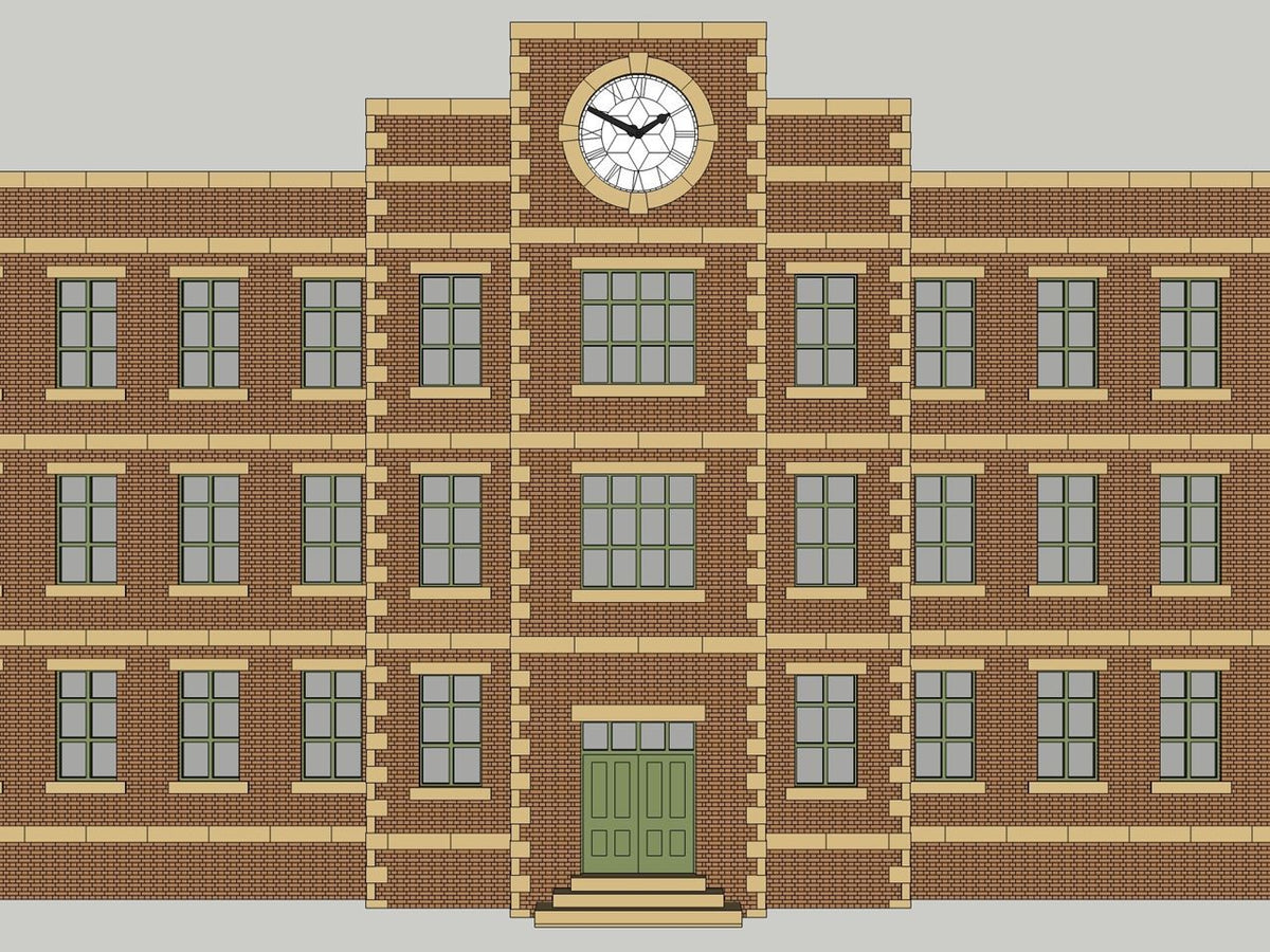 Factory Entrance (Brick)