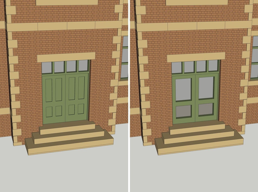 Factory Entrance (Brick)