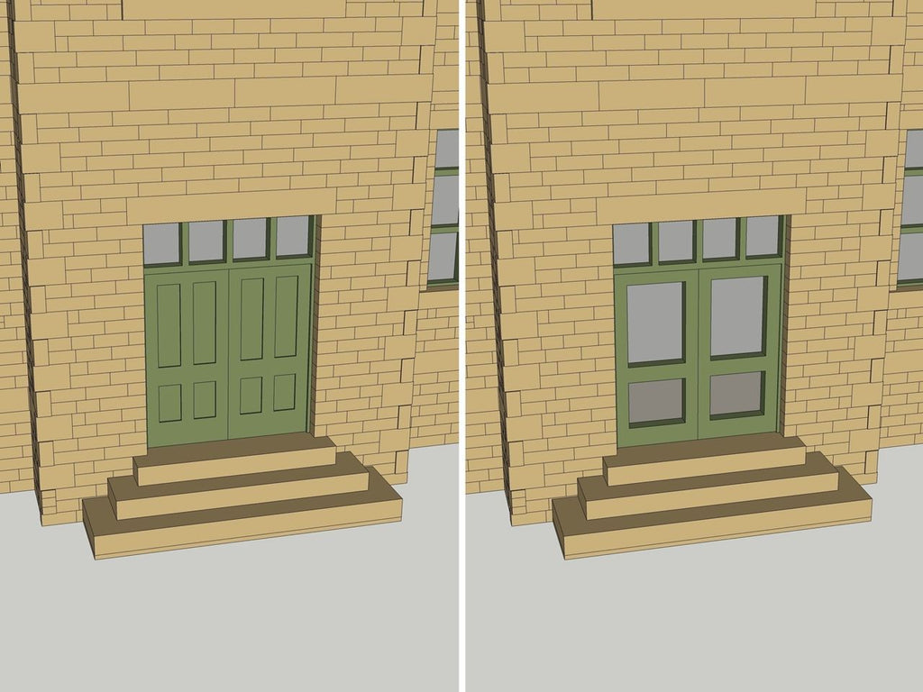 Factory Entrance (Stone)