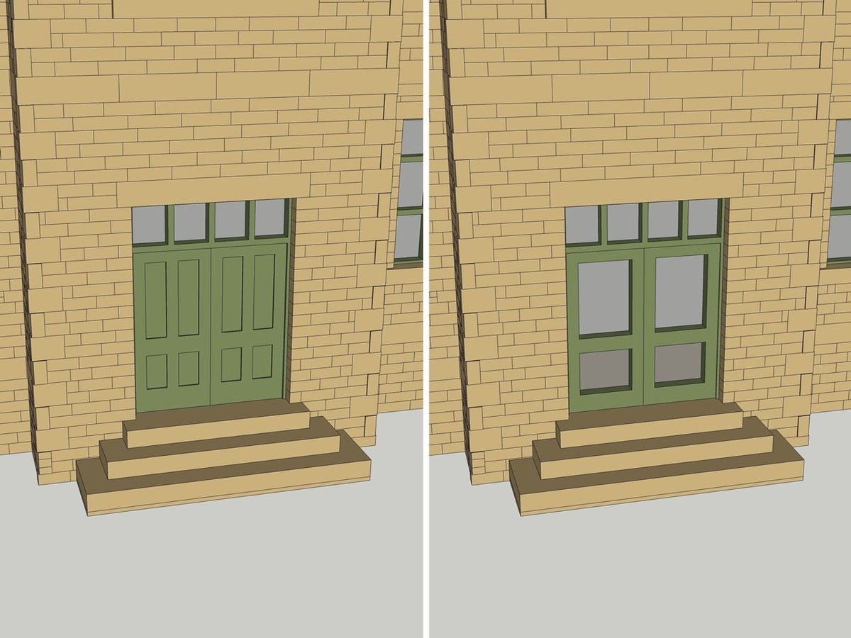 Factory Entrance (Stone)