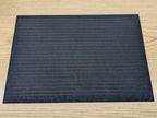 4mm Scale 9" Wide Slate Strips (4x A4 sheets)