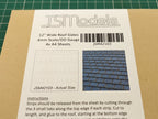 4mm Scale 12" Wide Slate Strips (4x A4 sheets)