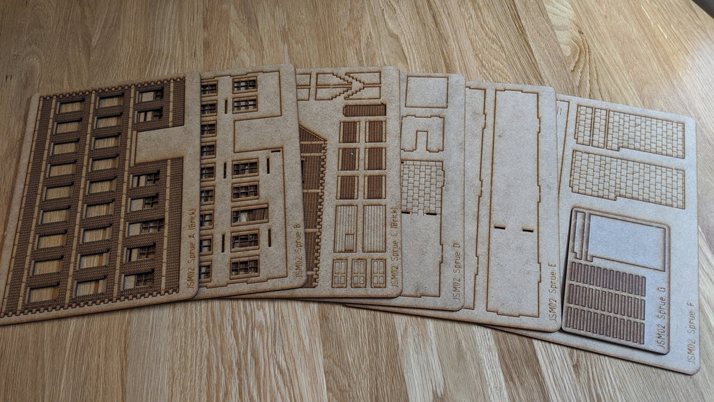 Medium Low-Relief Warehouse - Brick