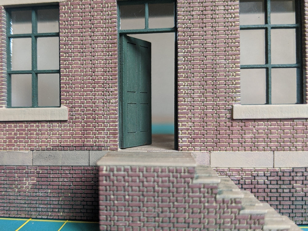 Medium Low-Relief Warehouse - Brick