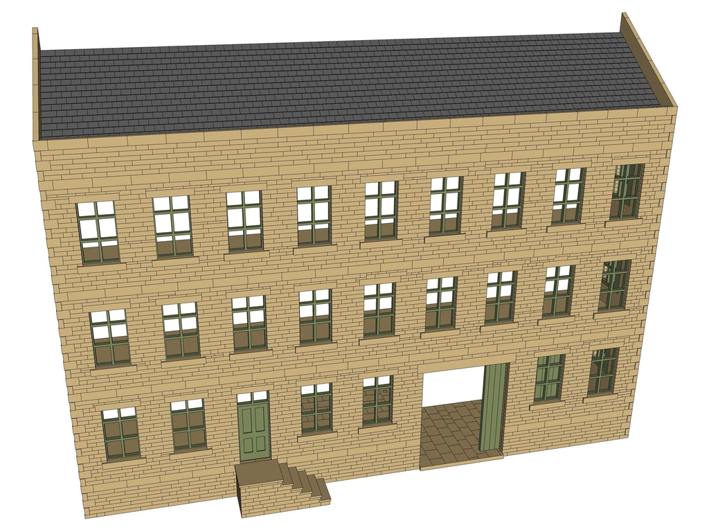 Medium Low-Relief Warehouse - Stone