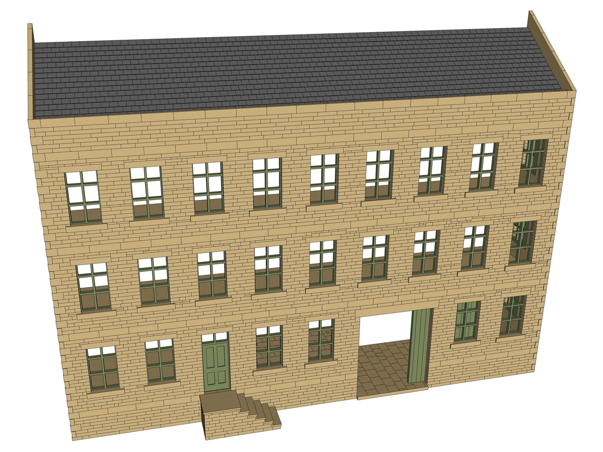 Medium Low-Relief Warehouse - Stone