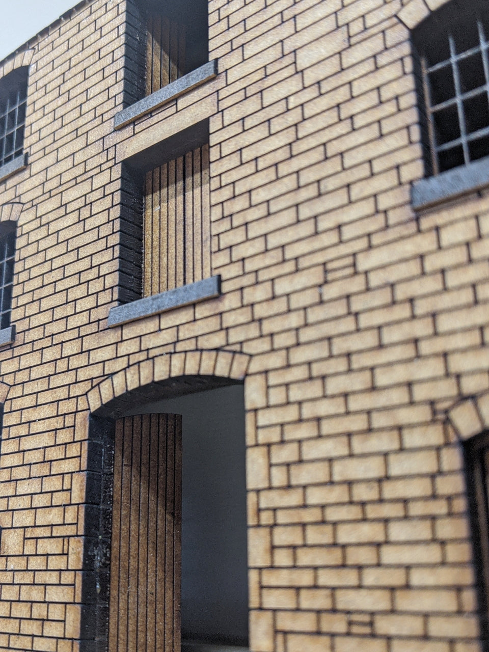 Small Low-Relief Stone Mill / Warehouse