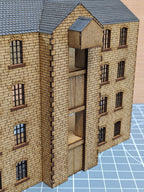 2mm Scale Canal Warehouse Front