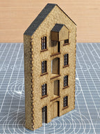 2mm Scale Canal Warehouse End 1
