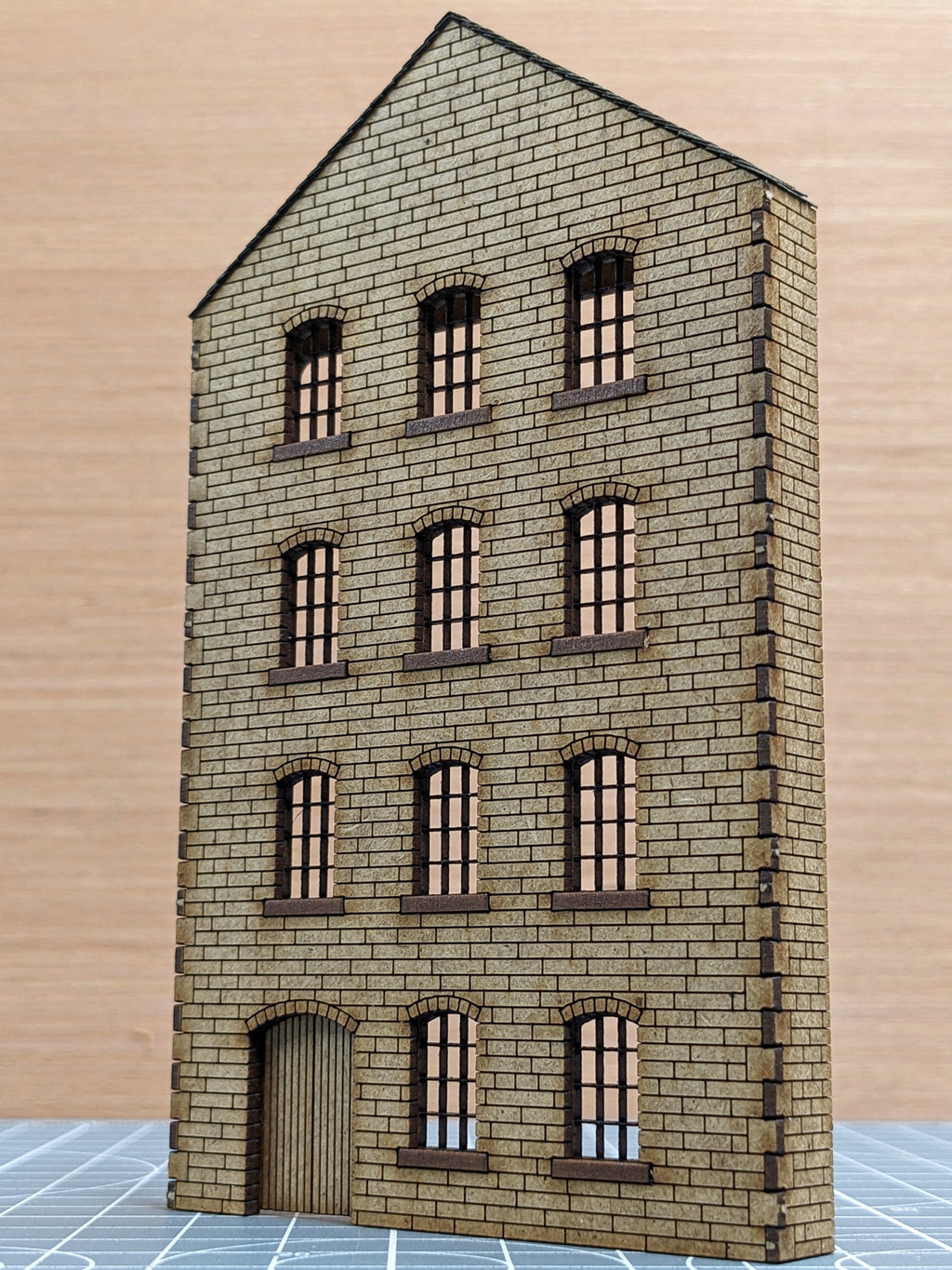 2mm Scale Canal Warehouse End 2