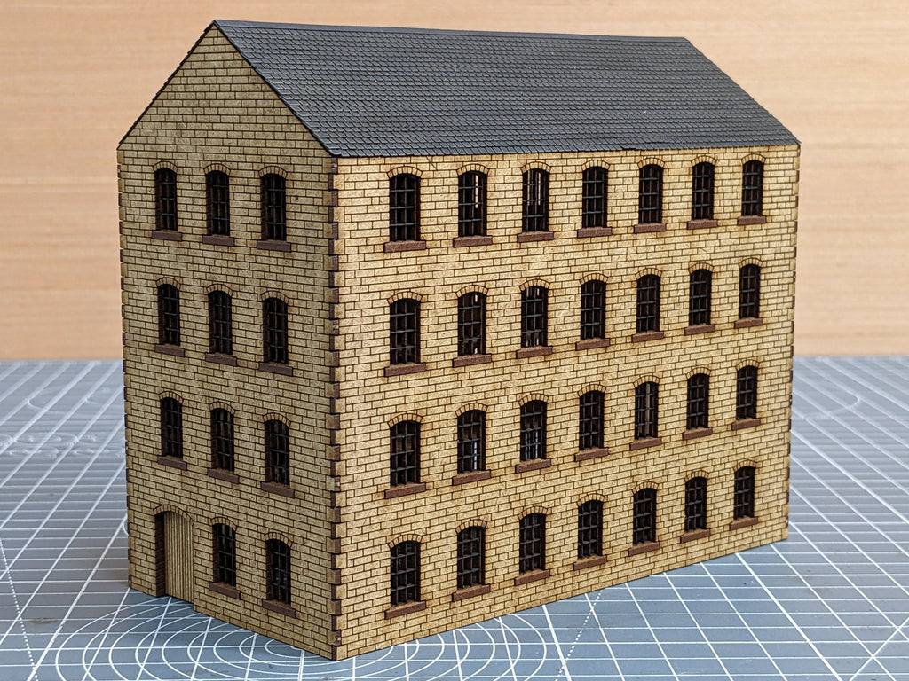 2mm Scale Canal Warehouse Full Building