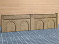 2mm Scale Retaining Wall